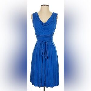 Express cowl neck royal blue cocktail dress size small
